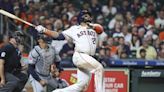 Astros use 5-run seventh to clobber Guardians