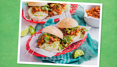 Easy Chicken and Bean Sliders Recipe is the Best Burger-Chili Combo!