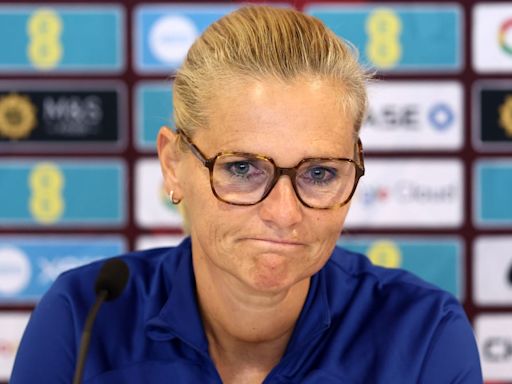 Lionesses boss Sarina Wiegman hits back at 'really inappropriate' suggestion of replacing Gareth Southgate as England manager