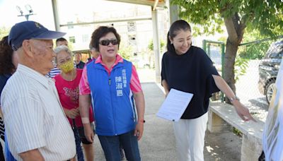 許淑華會勘集集、水里建設 核定逾千萬元改善