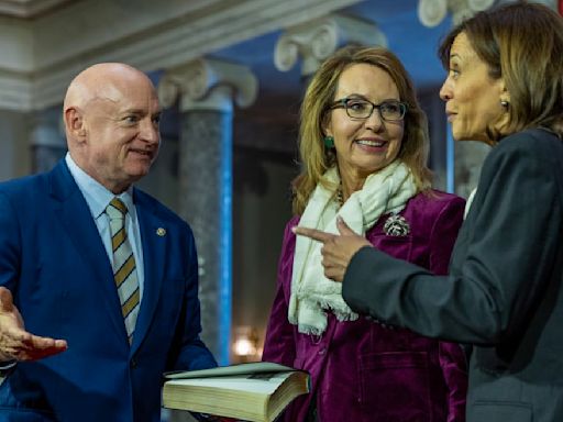 Sen. Mark Kelly Is Rocketing His Veepstakes Campaign Into High Gear