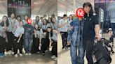 人氣視后機場偶遇中國女排隊即變迷妹 素顏合照一舉動勁可愛