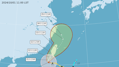 颱風假10/2停班停課全台一覽 北北基20:00宣布最新資訊