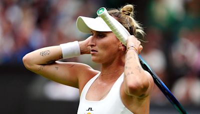 Marketa Vondrousova joins Steffi Graf in unwanted piece of Wimbledon history