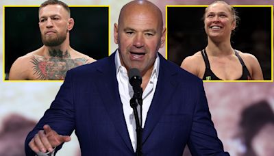 McGregor in elite group of four as UFC boss White names his MMA Mt Rushmore