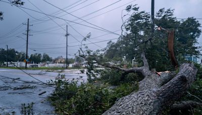 Tropical Storm Francine unleashes flooding rainfall and gusty winds as it drives into Louisiana