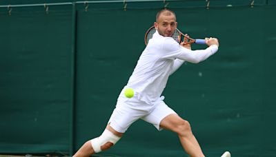 Evans grateful to be back on court despite Wimbledon defeat