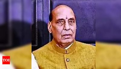 Rajnath Singh's First Visit to City After Re-election | Lucknow News - Times of India