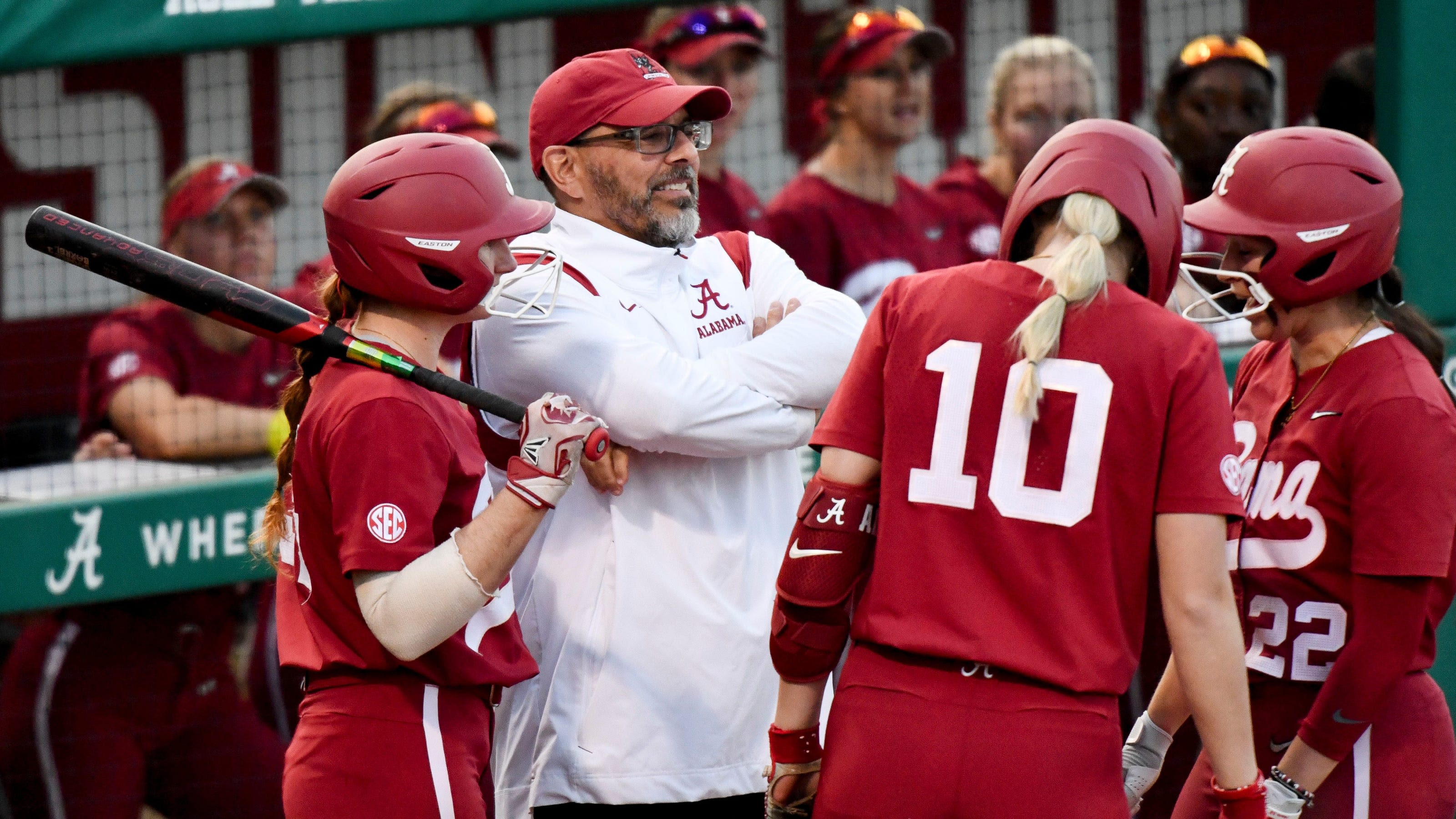 Alabama softball falls in extra innings to LSU in the first round of the SEC Tournament