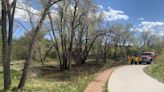 Colorado Springs Firefighters respond to grass fire Friday afternoon