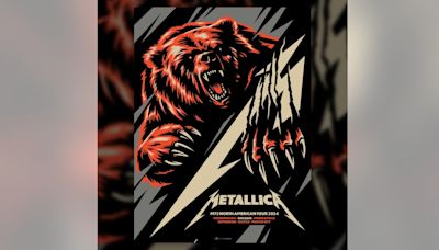 Metallica unveils pop-up shop poster for Chicago ahead of Soldier Field shows