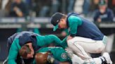 Angels pitcher Michael Lorenzen rips MLB balls after hitting Justin Upton in head with pitch