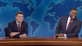 ‘Weekend Update’ April Fool’s Prank: ‘SNL’ Audience Member Yells ‘You Stink!’ at Colin Jost