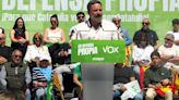 Abascal (Vox) ve a Sánchez "atascado en el fango" y en un conflicto diplomático con Milei