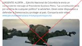 Video atribuido al Ejército de Colombia con un mensaje en contra de Gustavo Petro es apócrifo