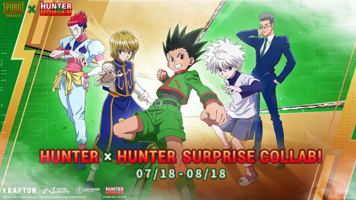 PUBG MOBILE Drops Hunter x Hunter Collab