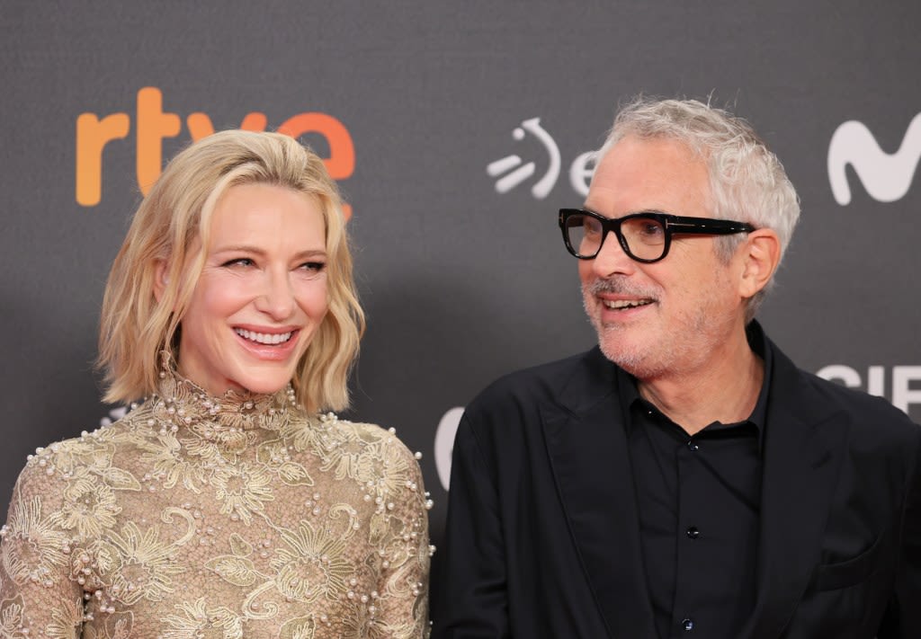 George Clooney And Alfonso Cuarón Toast Cate Blanchett As She Picks Up San Sebastian’s Donostia Award...