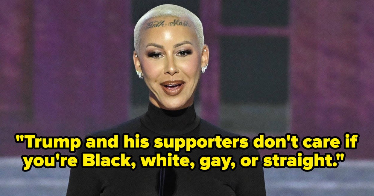 Here's How Amber Rose Responded To Joy Reid's Criticism Of Her 2024 Republican National Convention Speech