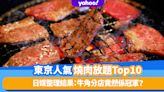 東京美食｜日媒整理東京人氣燒肉放題Top10！牛角分店竟然係冠軍？