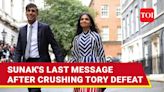 Akshata Murthy's Heartwarming Gesture For Rishi Sunak As He Walks Out Of UK PM House | Watch | International - Times of India...