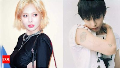 HyunA wipes out all posts of ex-boyfriend DAWN from Instagram | K-pop Movie News - Times of India