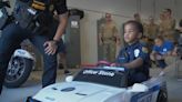 4-year-old becomes police office for a day, arrests pretend suspects