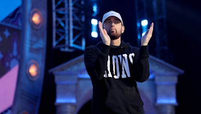 Eminem Performs Surprise ‘Sing For the Moment’ With Jelly Roll, Debuts ‘Houdini’ Live at All-Star Michigan Central Station Re...