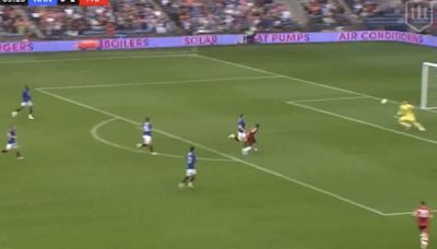 Video: Joe Hugill doubles Manchester United’s lead over Rangers with excellent finish
