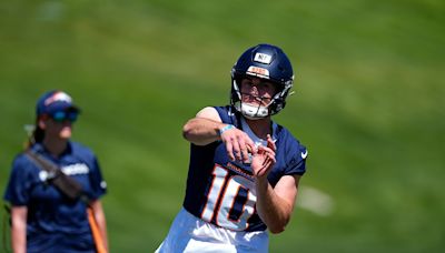 Bo Nix is learning the offense quickly with the Denver Broncos