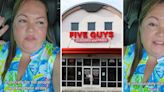 'Now I know why I've never been there': Secret shopper gets cheeseburger from 'super clean' and 'friendly' Five Guys location. They still failed