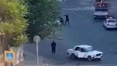 Dagestan attack: Three dead after gunmen open fire on synagogue and church in Russia