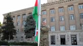 Azerbaijani President raises flag in Nagorno-Karabakh capital