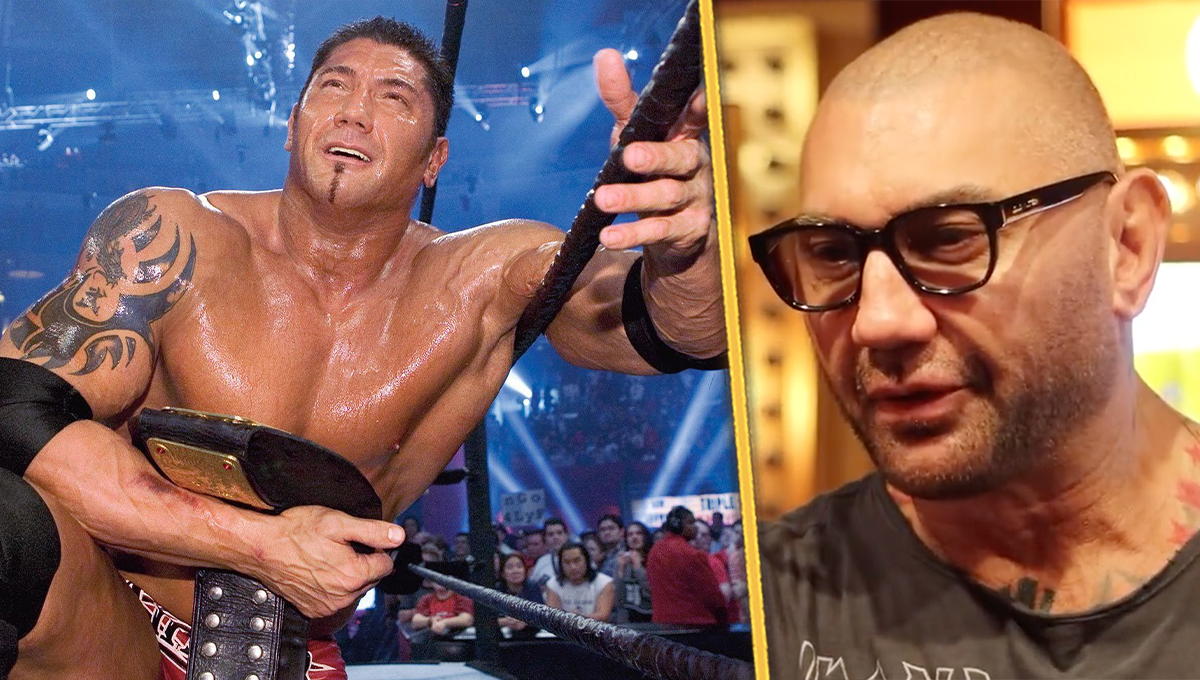 Dave Bautista Reveals He's Sneaking His WWE Finishing Move Into Movies (Exclusive)