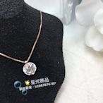 【星光飾品】《現貨》正生銀飾 氣質單鑽項鍊 925純銀 香港代購