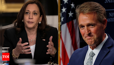 Former Republican senator Jeff Flake backs Kamala Harris in 2024 US presidential elections - Times of India