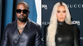 Kanye West Holds Hands With Mystery Blonde After Kim Kardashian Divorce