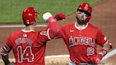 Pillar homers twice as Angels rout Pirates