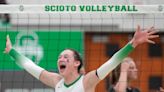 Which Greater Columbus high school girls volleyball players were named All-Ohio?