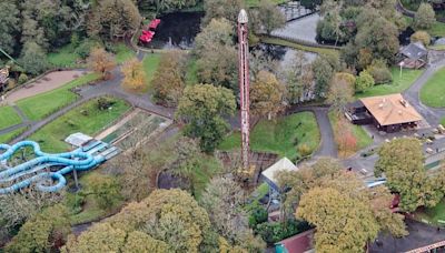 Passengers injured after 'drop tower' ride falls to floor at UK theme park