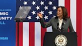 VP Kamala Harris announces new programs to help with EV rollout in visit to Detroit Monday