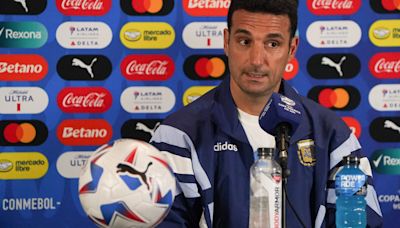 Scaloni: La "ilusión" de una nueva final, el equipo y el adiós de Di María