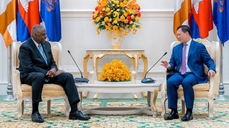 Defense Secretary Lloyd Austin visits Cambodia as US concerns grow over China’s influence | CNN