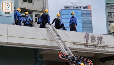 牛頭角上邨男子墮樓 倒臥平台當場不治