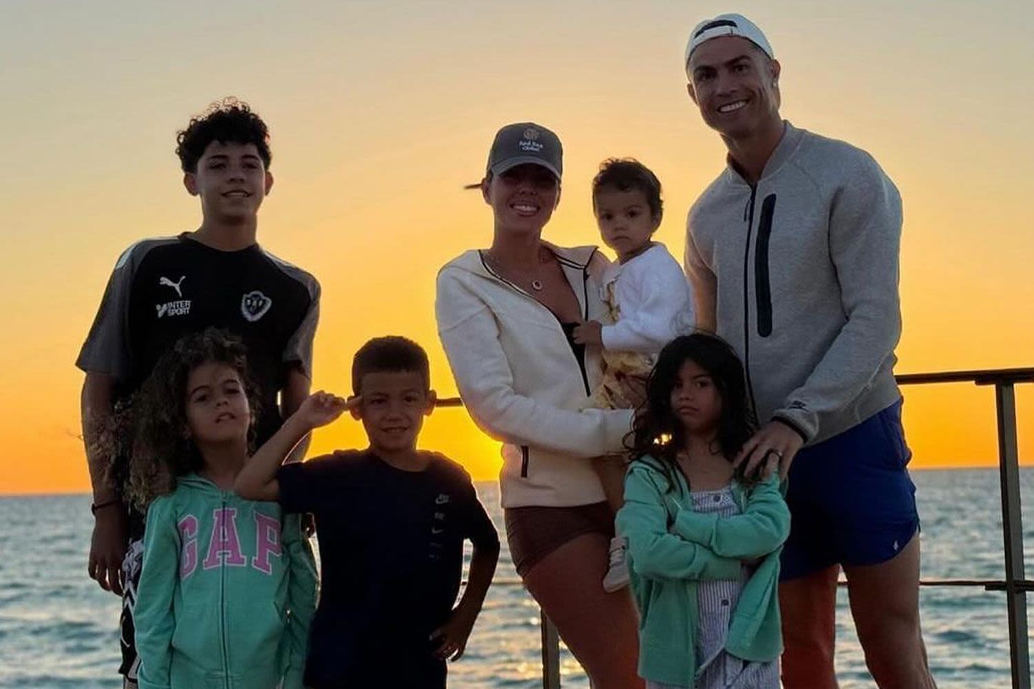 Cristiano Ronaldo Shares Photo with Georgina Rodríguez and Their Kids as He Celebrates Portuguese Mother's Day