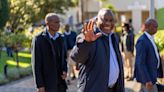 South Africa’s president attends a key meeting of his party over how to form a new government