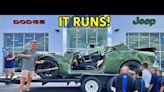 Crashed 2020 Dodge Challenger SRT Hellcat Redeye Gets a Second Life