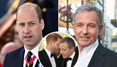 Prince William knights Disney boss Harry once asked for work