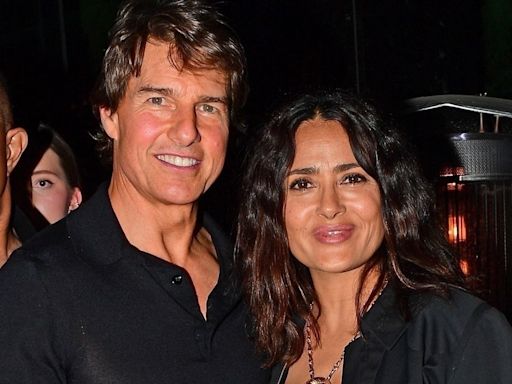 Inside Tom Cruise and Salma Hayek's Years-Long Friendship, from “Ask the Dust” to the Eras Tour