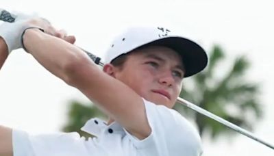 Golf prodigy dubbed 'young Tiger Woods' to make tour debut after special invite