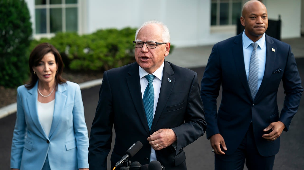 House Democrats home in on Tim Walz for Harris ticket